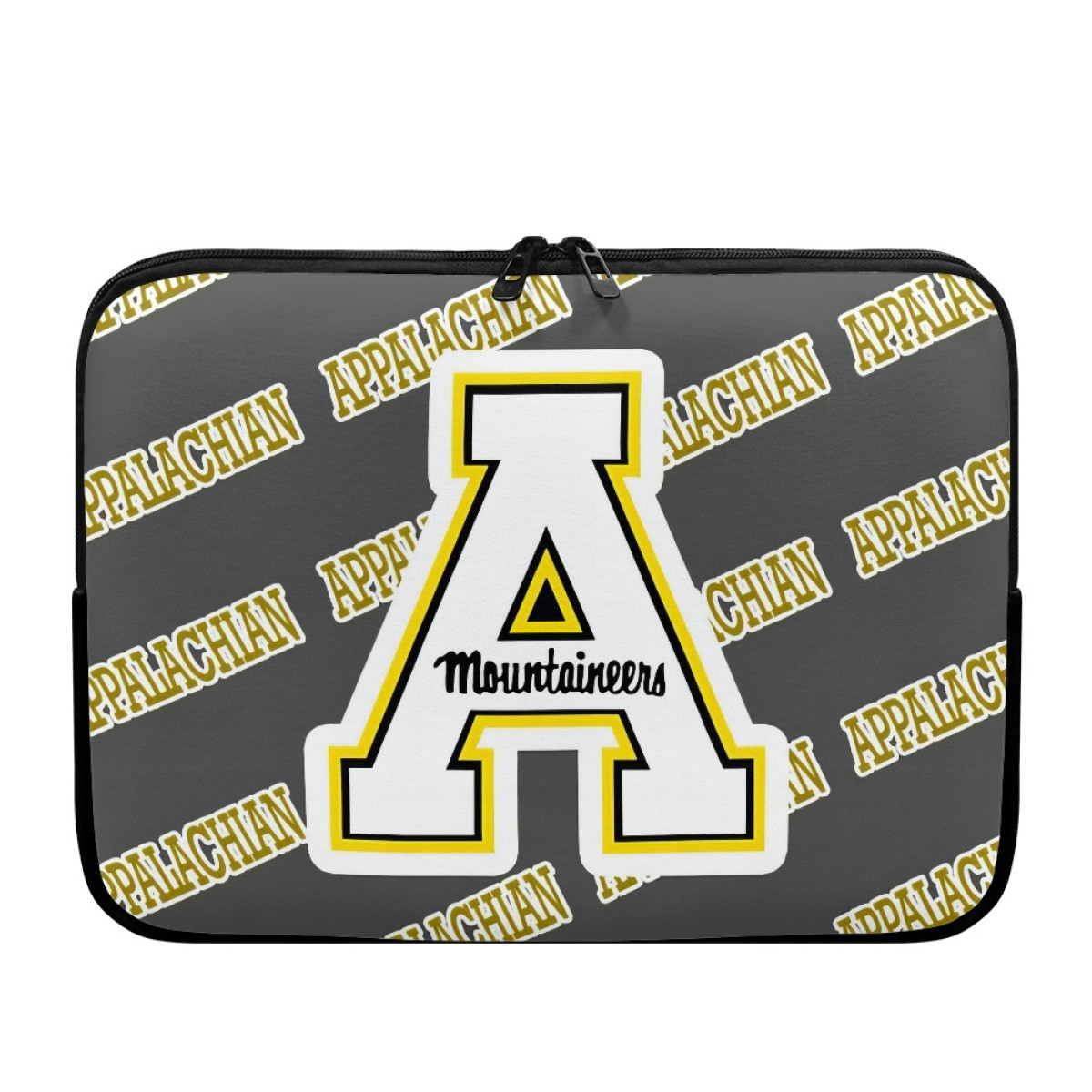 Appalachian State Mountaineers Laptop Sleeve Carrying Case For 10 12 13 15 17 Inch Notebooks - Appalachian State Mountaineers College Football Medley Monogram Wordmark