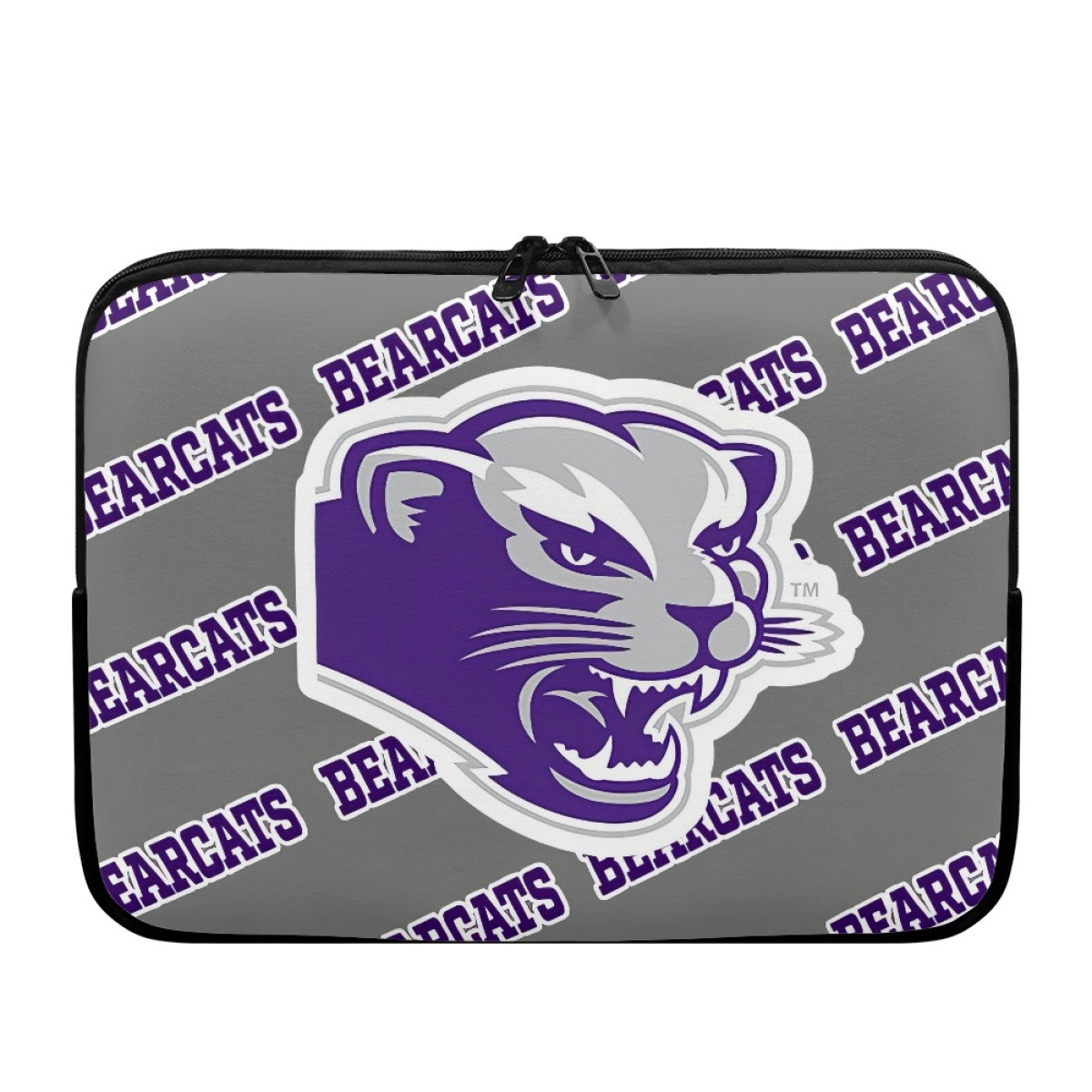 Southwest Baptist University Bearcats Laptop Sleeve Carrying Case For 10 12 13 15 17 Inch Notebooks - Southwest Baptist University Bearcats College Football Medley Monogram Wordmark