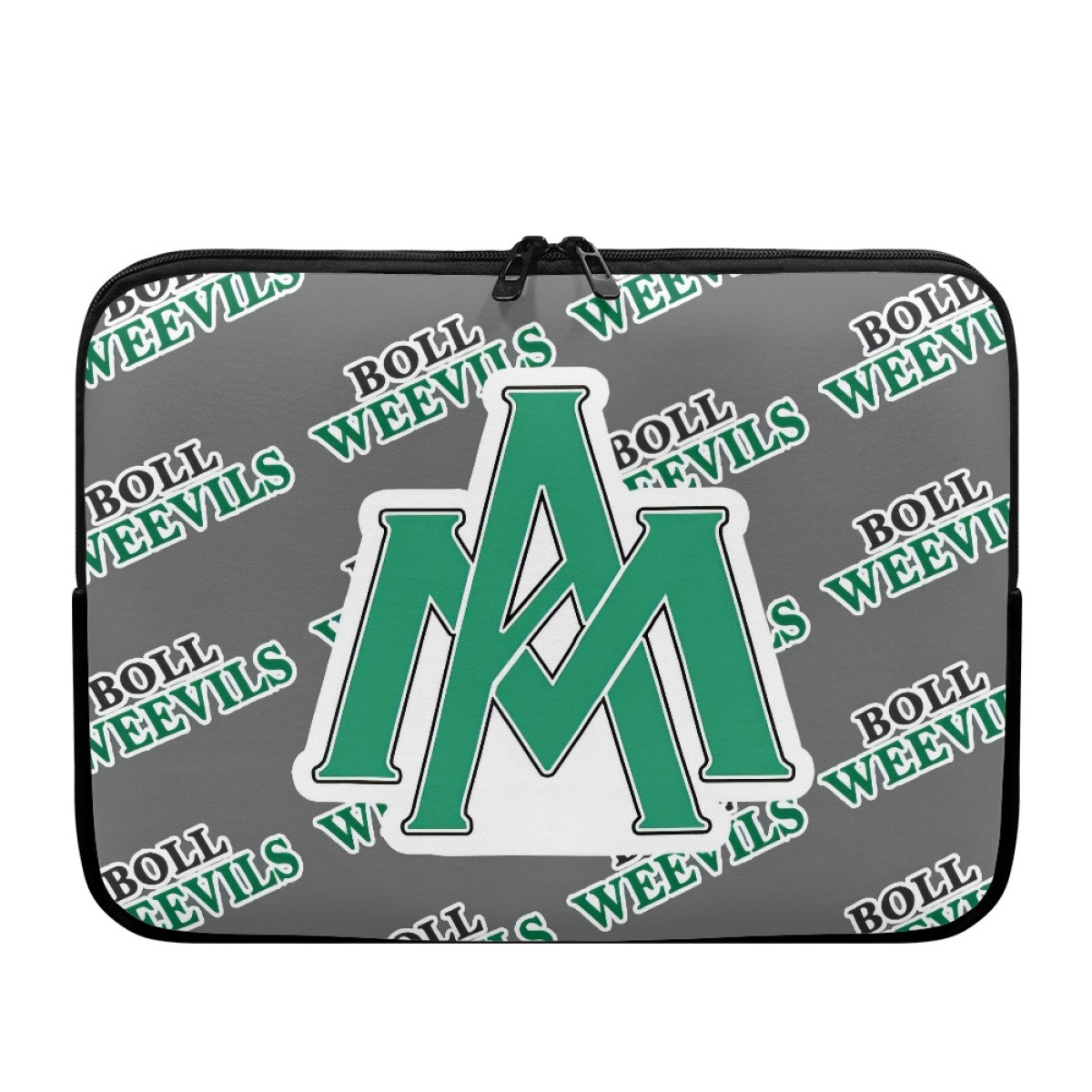 University of Arkansas at Monticello Boll Weevils Laptop Sleeve Carrying Case For 10 12 13 15 17 Inch Notebooks - University of Arkansas at Monticello Boll Weevils College Football Medley Monogram Wordmark