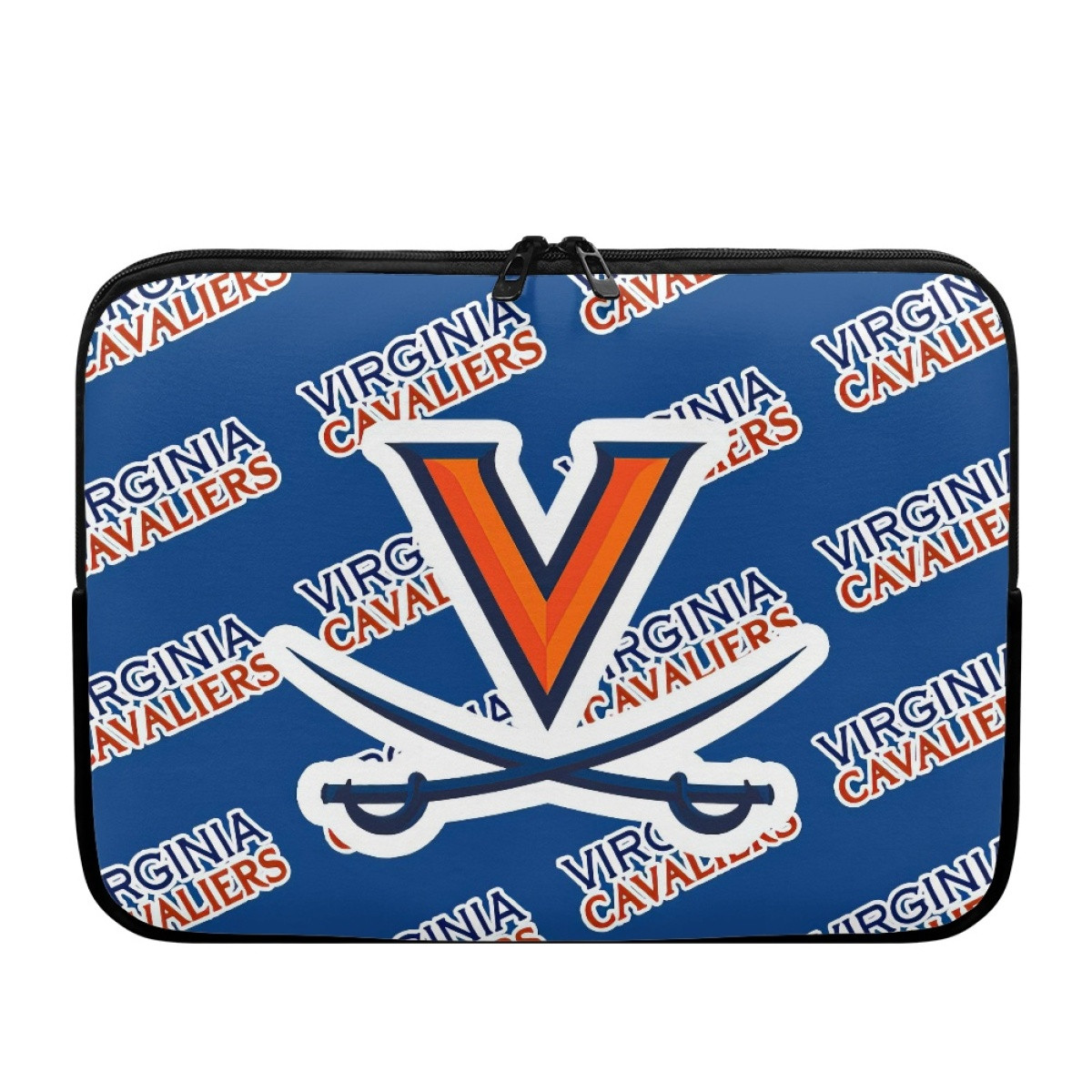 Virginia Cavaliers Laptop Sleeve Carrying Case For 10 12 13 15 17 Inch Notebooks - Virginia Cavaliers College Football Medley Monogram Wordmark