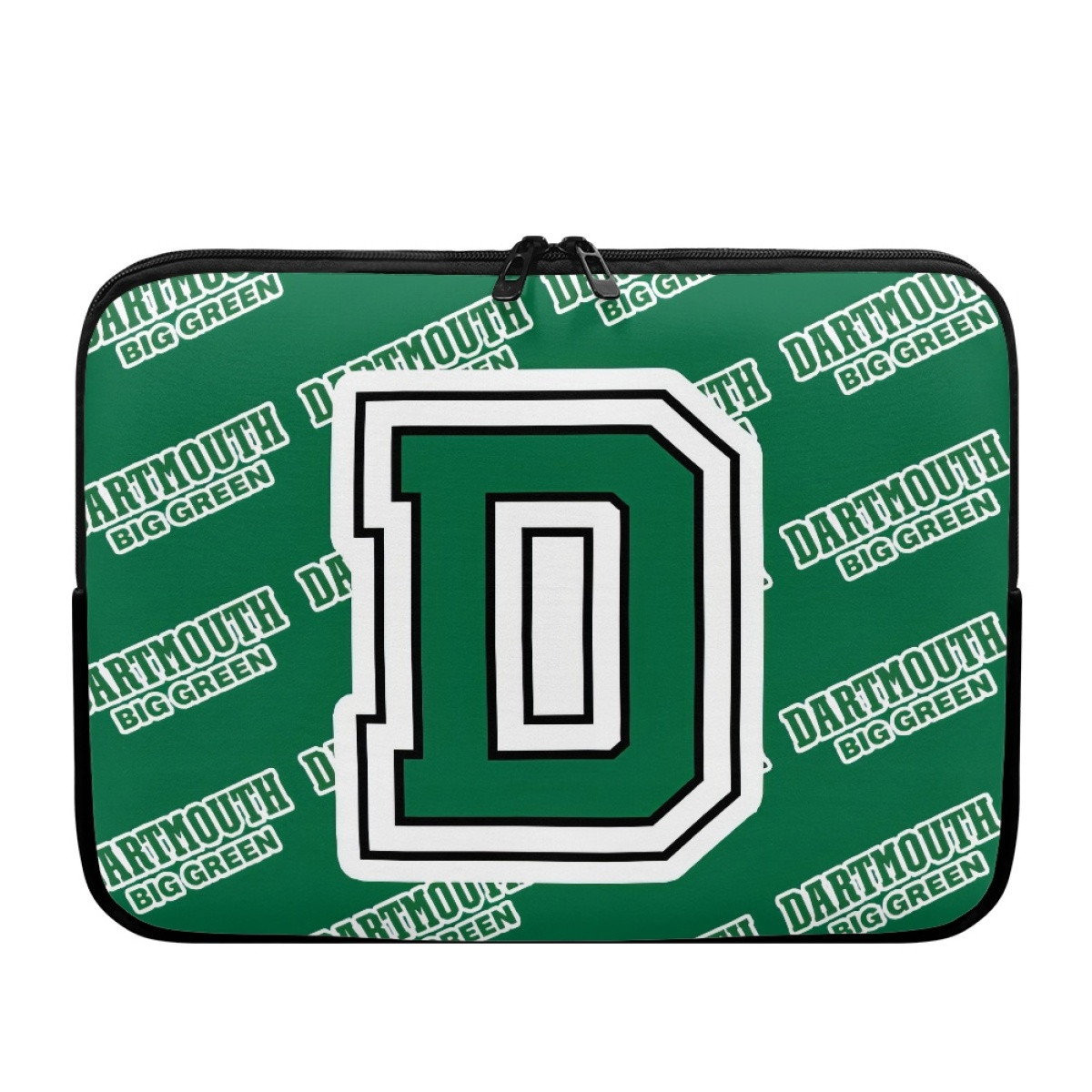 Dartmouth Big Green Laptop Sleeve Carrying Case For 10 12 13 15 17 Inch Notebooks - Dartmouth College Big Green College Football Medley Monogram Wordmark