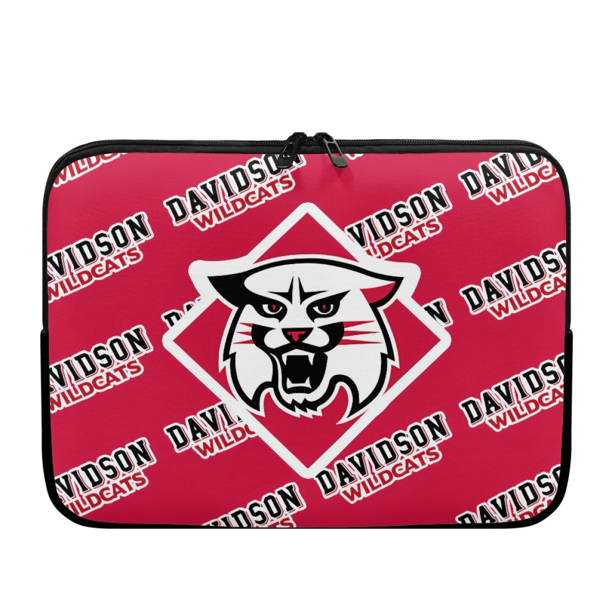 Davidson Wildcats Laptop Sleeve Carrying Case For 10 12 13 15 17 Inch Notebooks - Davidson College Wildcats College Football Medley Monogram Wordmark