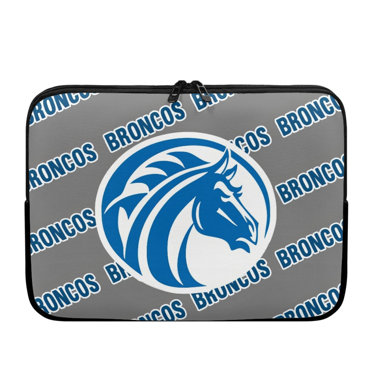 Fayetteville State University Broncos Laptop Sleeve Carrying Case For 10 12 13 15 17 Inch Notebooks - Fayetteville State University Broncos College Football Medley Monogram Wordmark
