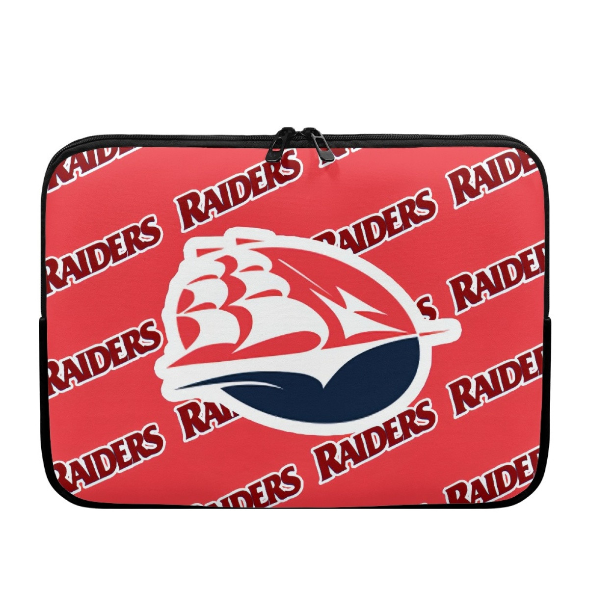 Shippensburg University of Pennsylvania Red Raiders Laptop Sleeve Carrying Case For 10 12 13 15 17 Inch Notebooks - Shippensburg University of Pennsylvania Red Raiders College Football Medley Monogram Wordmark