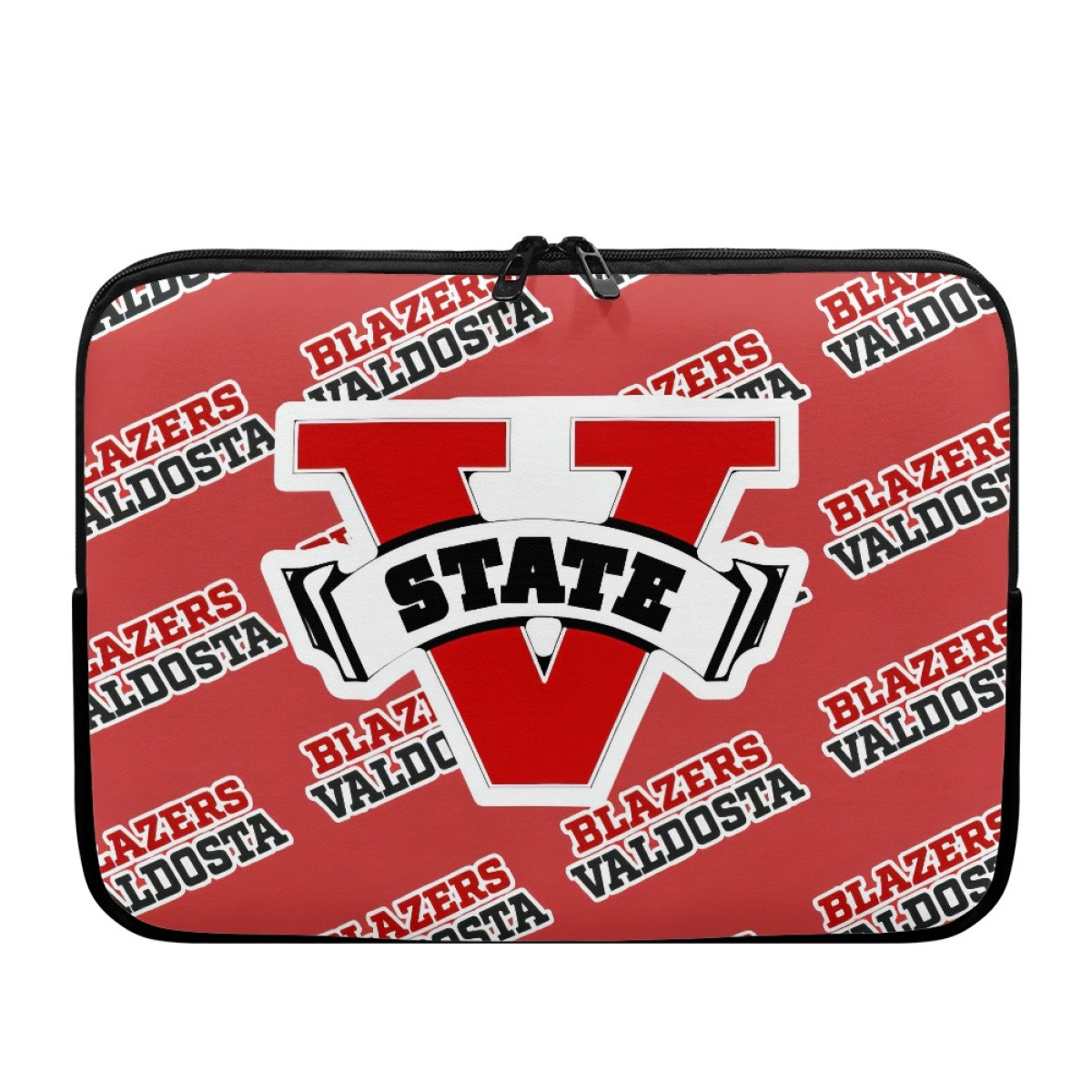 Valdosta State University Blazers Laptop Sleeve Carrying Case For 10 12 13 15 17 Inch Notebooks - Valdosta State University Blazers College Football Medley Monogram Wordmark