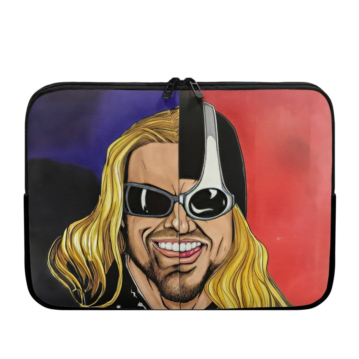WWE Laptop Sleeve Carrying Case For 10 12 13 15 17 Inch Notebooks - Edge and Christian Cartoon Art
