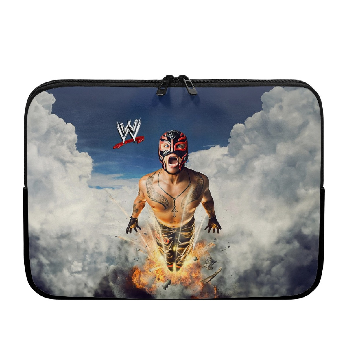 WWE Rey Mysterio Laptop Sleeve Carrying Case For 10 12 13 15 17 Inch Notebooks - Rey Mysterio Flying