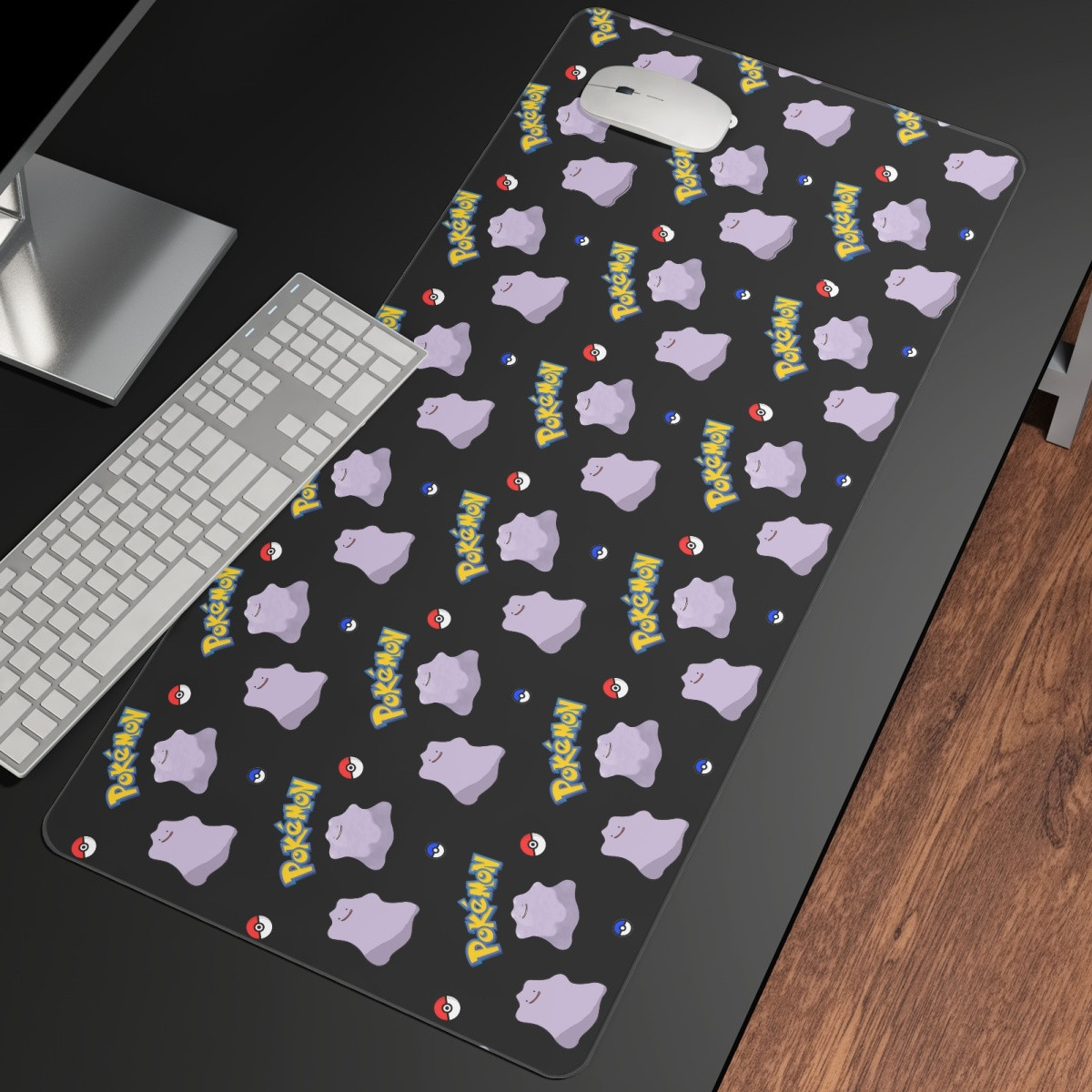 Pokemon Ditto Large Mouse Pad Computer Keyboard Mat Desk Pad - Ditto Character Series Art