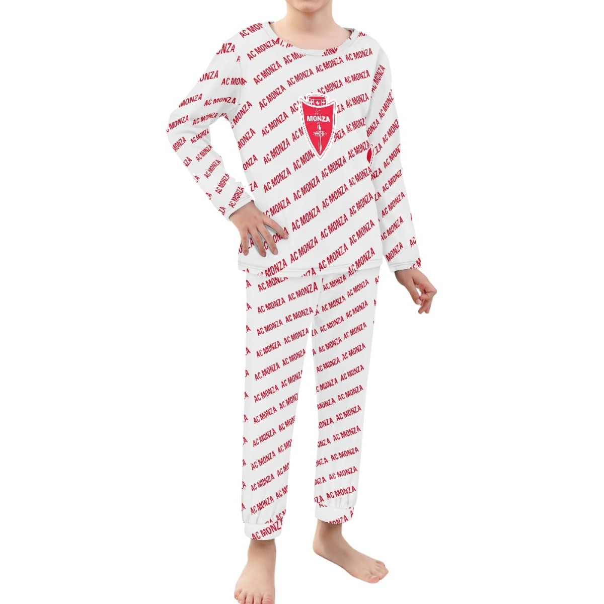 AC Monza Football Club Pajamas Pyjamas - Monza Football Club Medley Monogram Wordmark