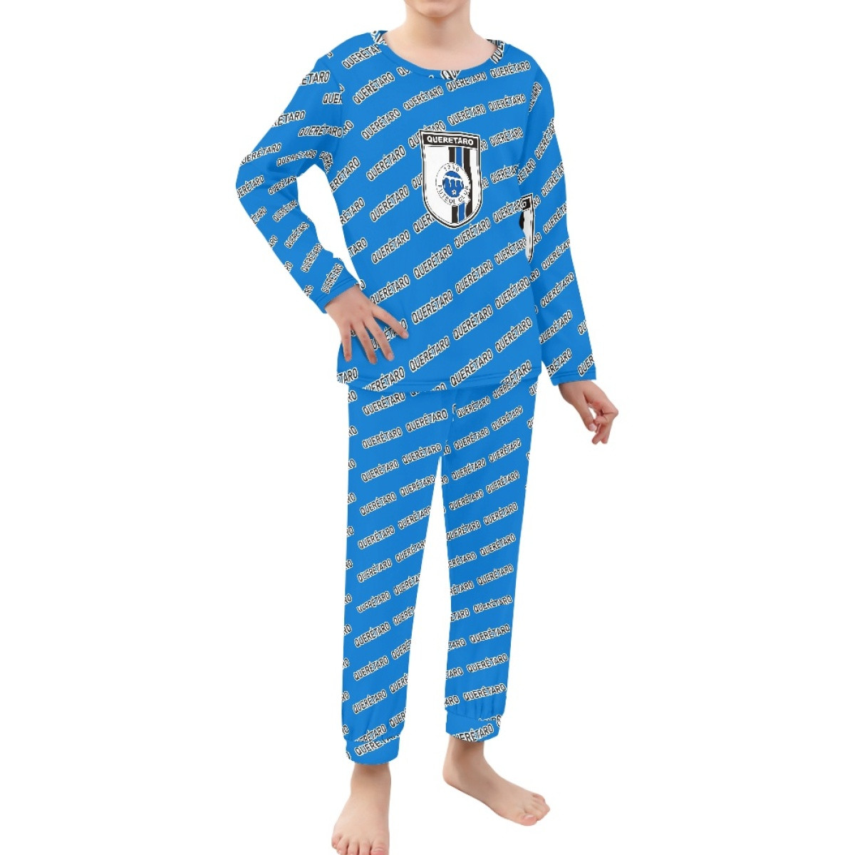 Queretaro FC Pajamas Pyjamas - Queretaro Football Club Medley Monogram Wordmark