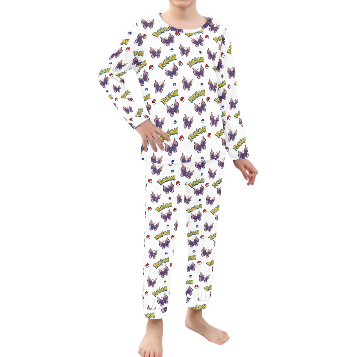 Pokemon Vivillon Pajamas Pyjamas - Elegant Vivillon Character Series Art