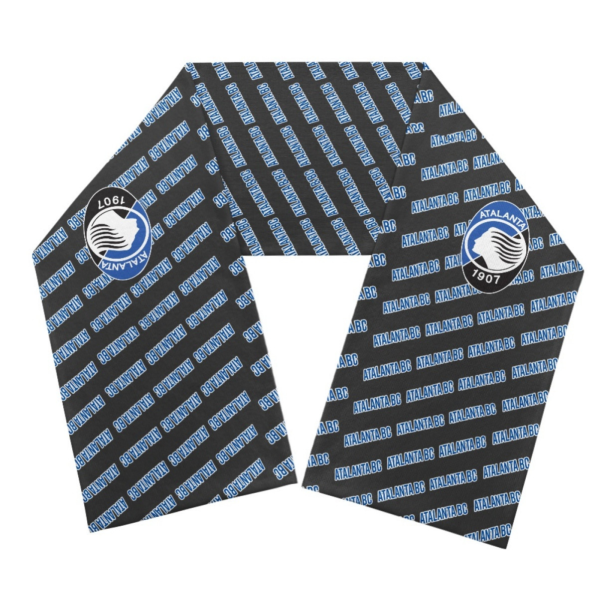 Atalanta BC Football Club Scarf Knitted - Atalanta Football Club Medley Monogram Wordmark