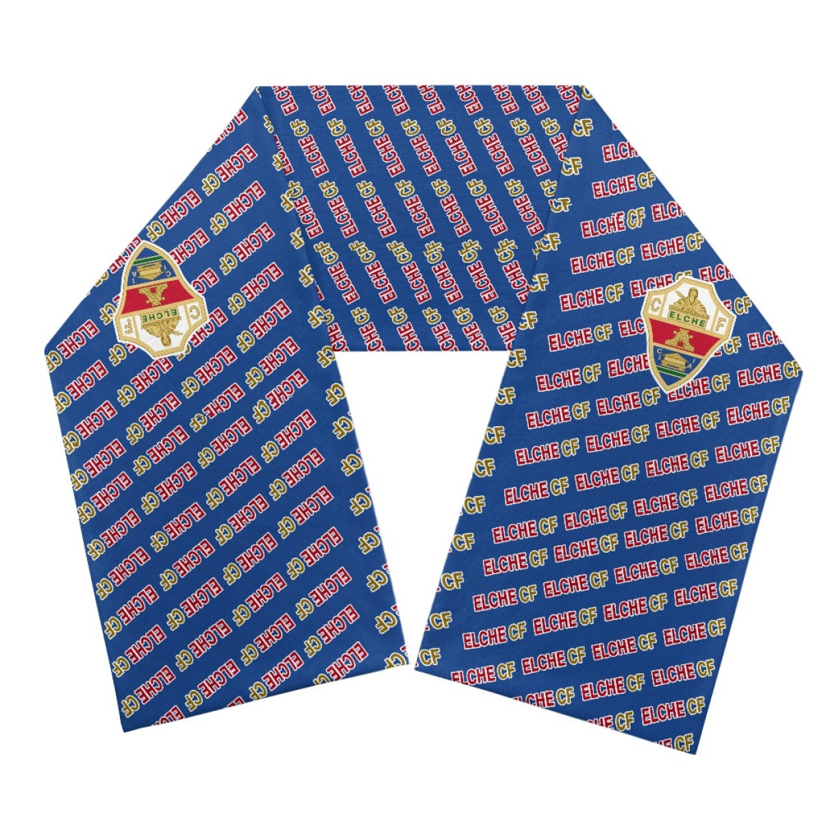 Elche CF Scarf Knitted - Elche Football Club Medley Monogram Wordmark