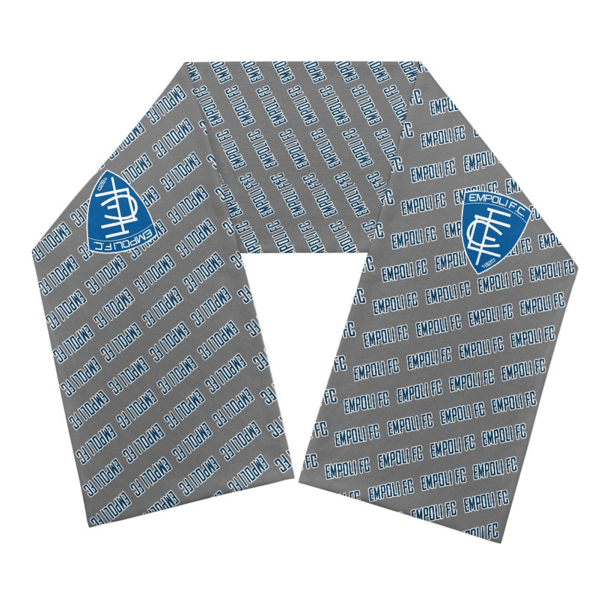 Empoli FC 1909 Football Club Scarf Knitted - Empoli Football Club Medley Monogram Wordmark