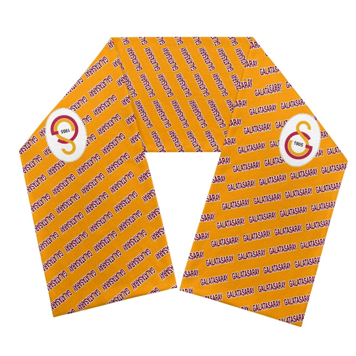Galatasaray SK Scarf Knitted - Galatasaray Football Club Medley Monogram Wordmark