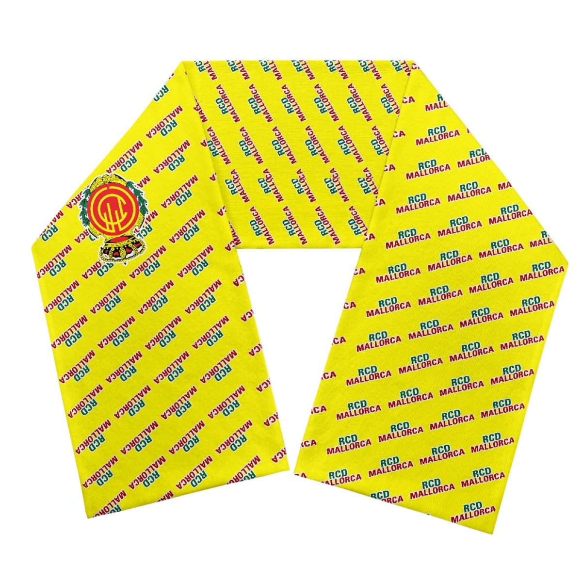 RCD Mallorca Scarf Knitted - Mallorca Football Club Medley Monogram Wordmark