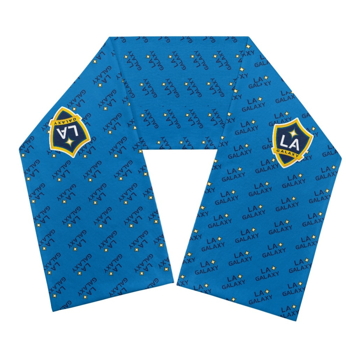 MLS Los Angeles Galaxy Scarf Knitted - LA Galaxy Medley Monogram Wordmark
