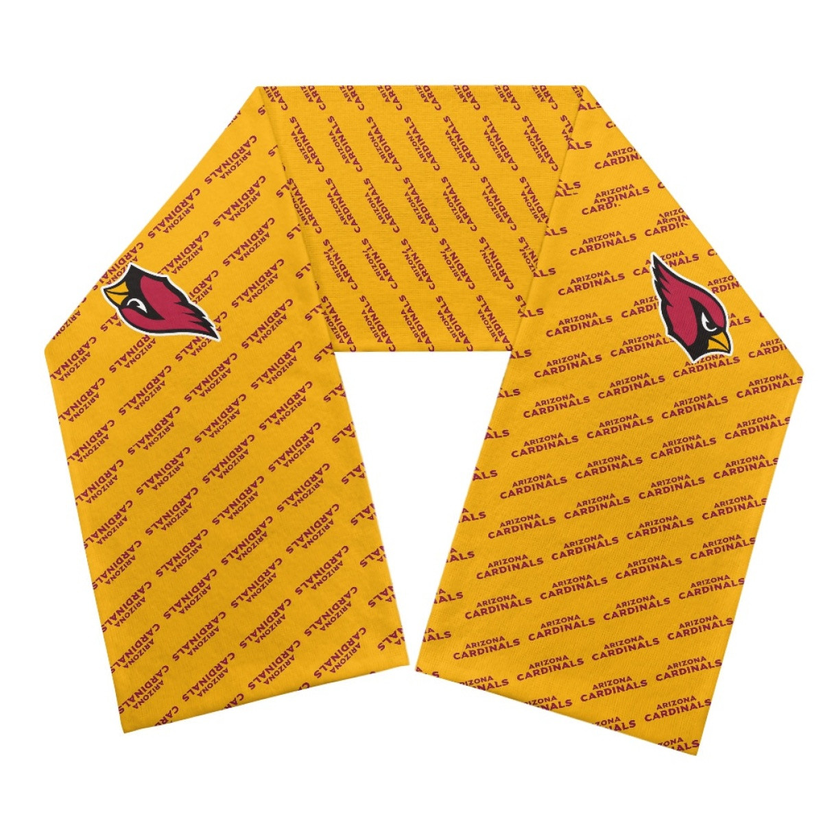 NFL Arizona Cardinals Scarf Knitted - Arizona Cardinals Medley Monogram Wordmark