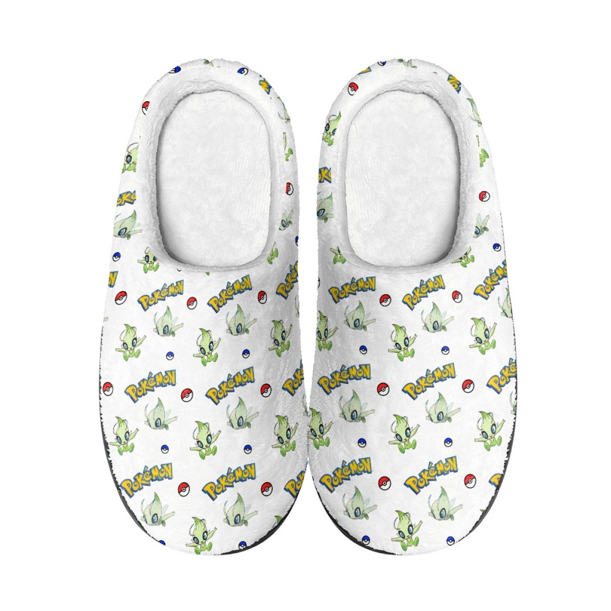 Pokemon Celebi Slippers - Celebi Character Series Art