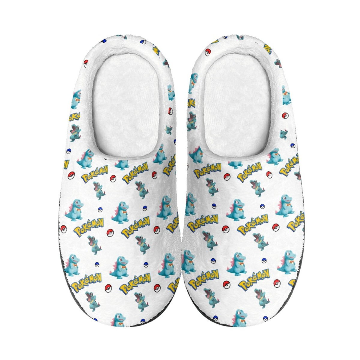Pokemon Totodile Slippers - Totodile Character Series Art