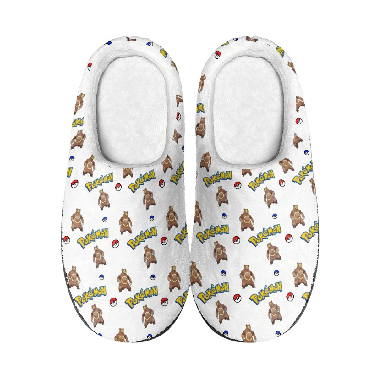 Pokemon Ursaring Slippers - Ursaring Character Series Art
