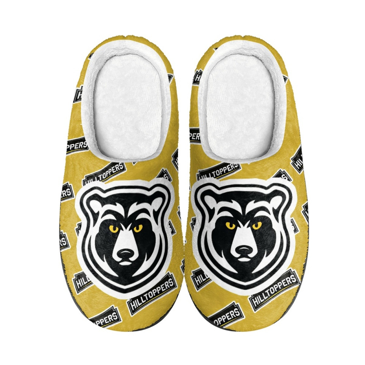 Hilltoppers West Liberty University Slippers - Hilltoppers West Liberty University College Football Medley Monogram Wordmark