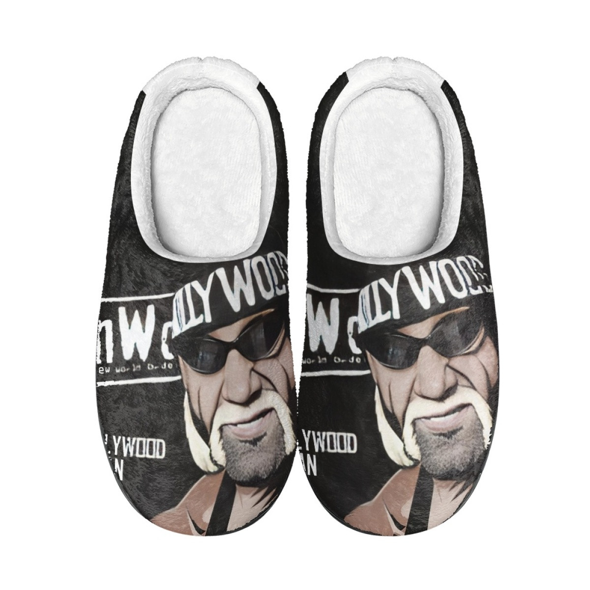WWE Hulk Hogan Slippers - Hulk Hogan Hollywood Cartoon Art