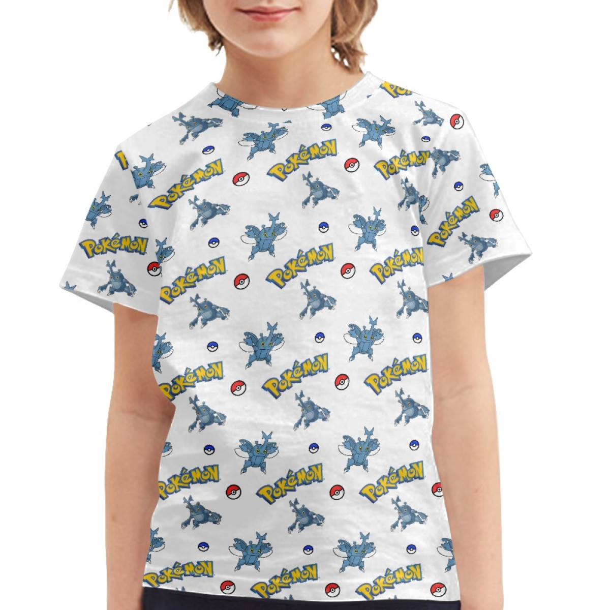 Pokemon Heracross Tee Shirt T-Shirt Short Sleeve - Heracross Character Series Art