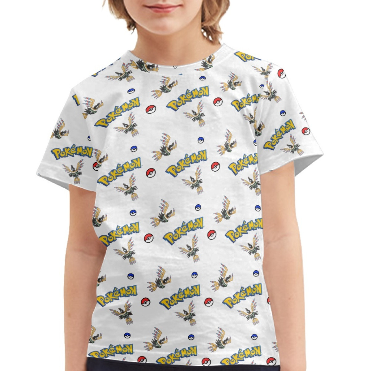 Pokemon Sigilyph Tee Shirt T-Shirt Short Sleeve - Sigilyph Character Series Art