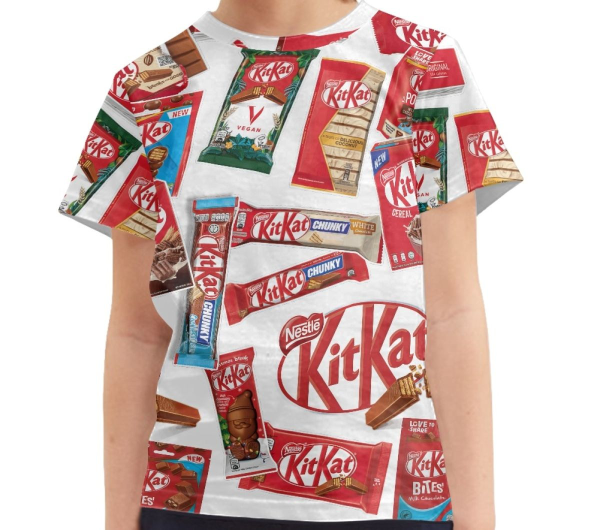 KitKat Tee T-Shirt - KitKat Mania Collage Logo