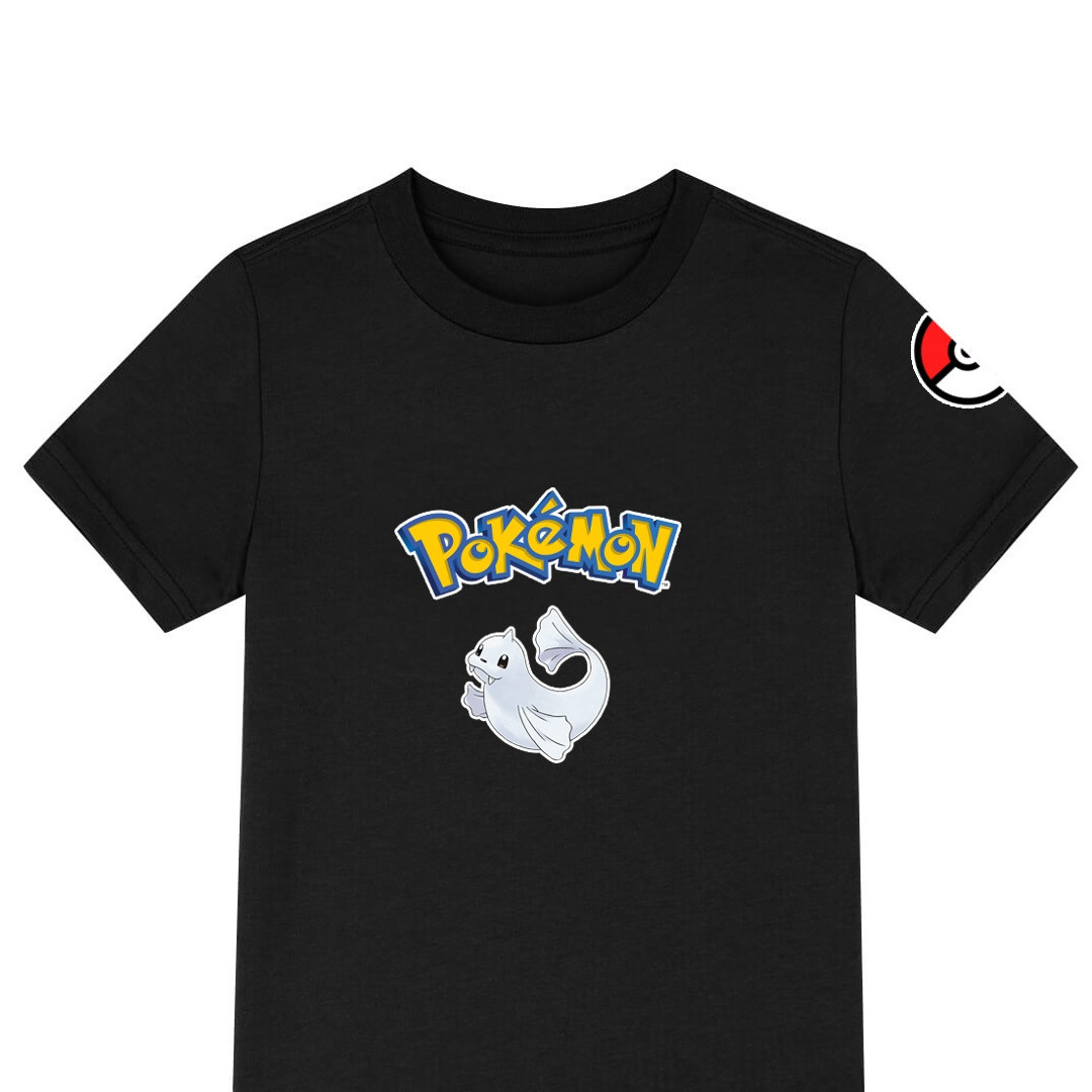 Pokemon Dewgong Tee Shirt T-Shirt Short Sleeve - Dewgong Character Series Art
