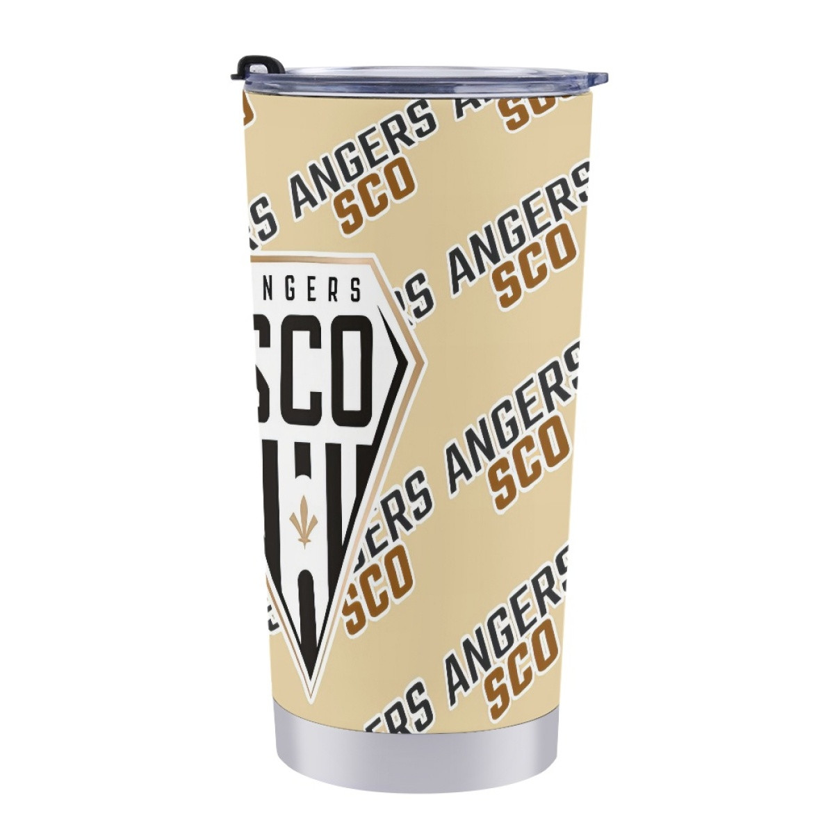 Angers SCO Football Club Tumbler Bottle - Angers Football Club Medley Monogram Wordmark