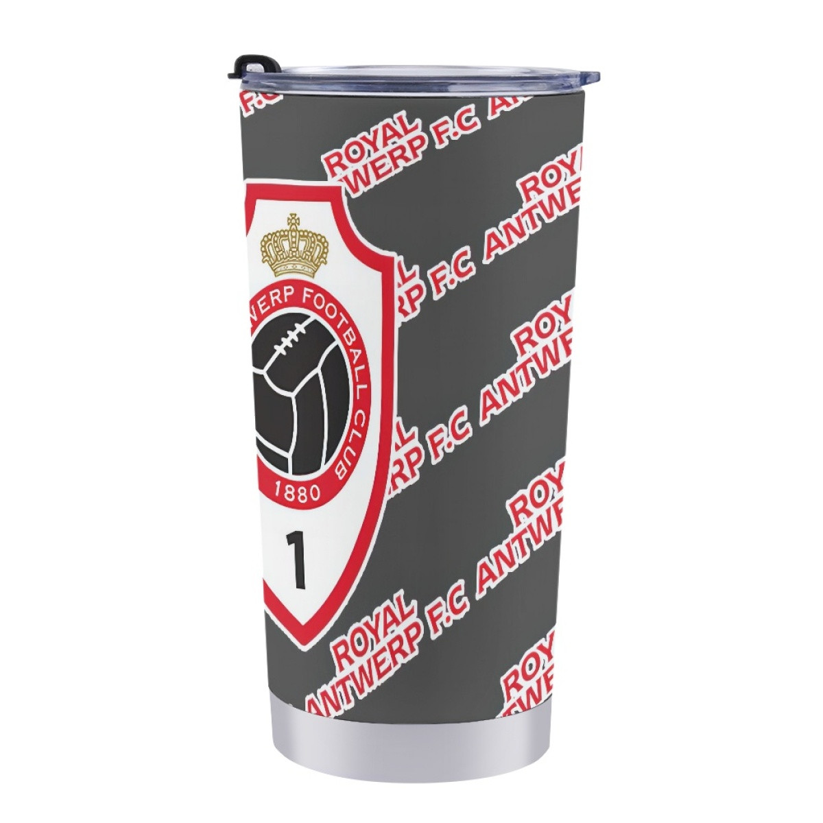 Royal Antwerp FC Football Club Tumbler Bottle - Antwerp Football Club Medley Monogram Wordmark