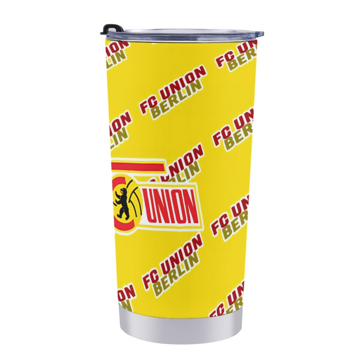 FC Union Berlin Football Club Tumbler Bottle - Berlin Football Club Medley Monogram Wordmark
