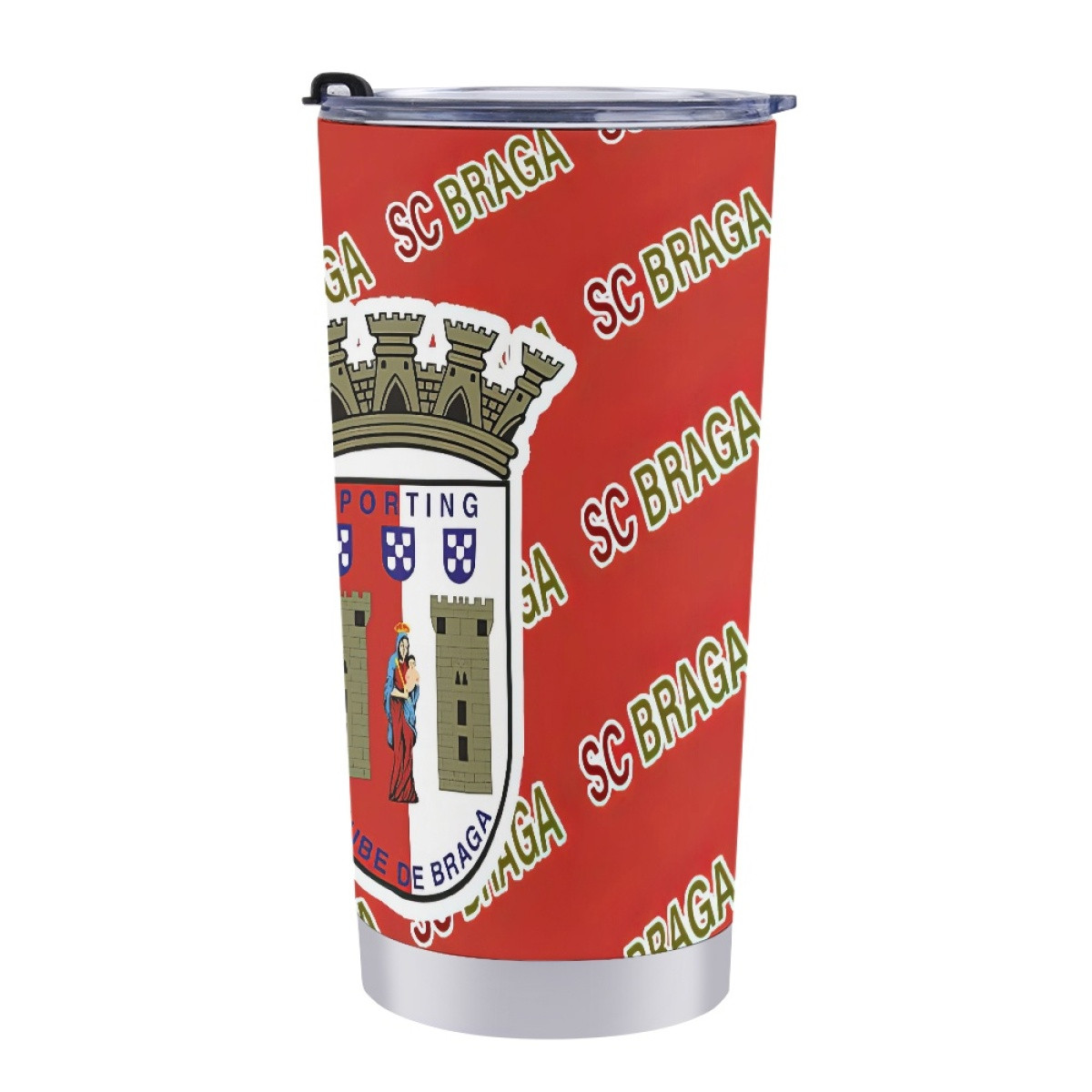 SC Braga Tumbler Bottle - Braga Football Club Medley Monogram Wordmark