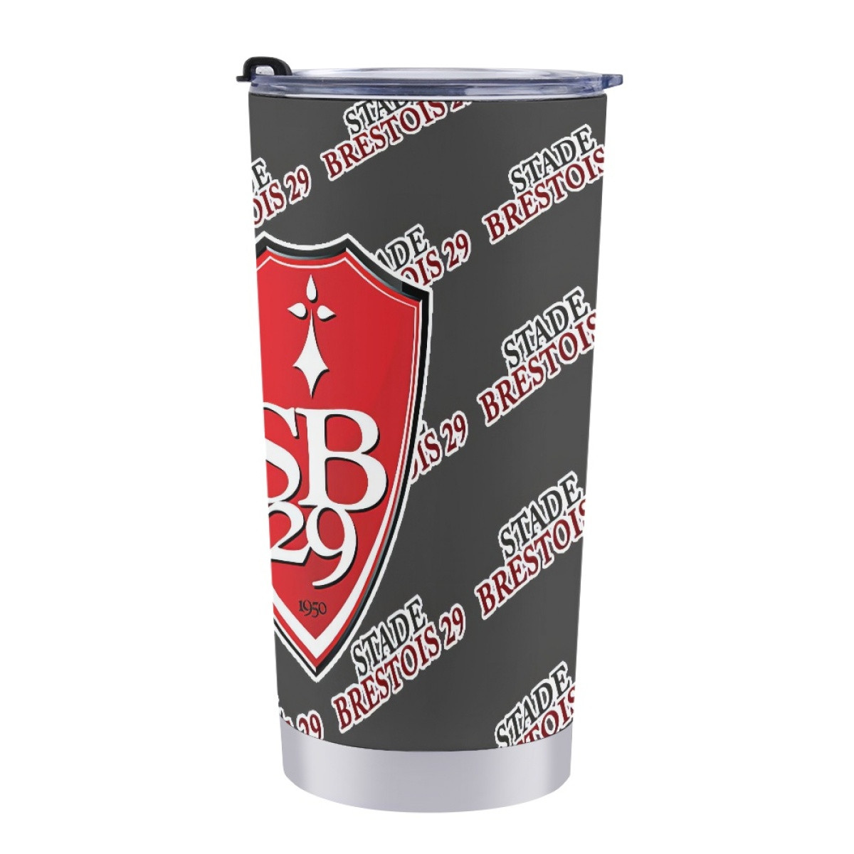 Stade Brestois 29 Football Club Tumbler Bottle - Brestois Football Club Medley Monogram Wordmark