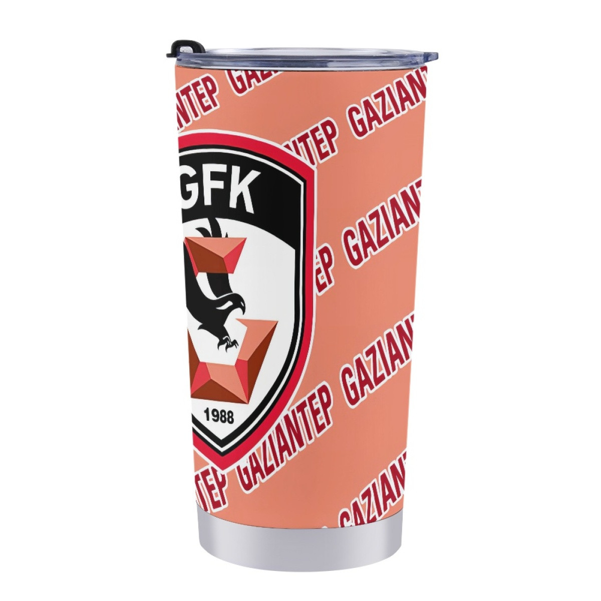 Gaziantep FK Tumbler Bottle - Gaziantep Football Club Medley Monogram Wordmark