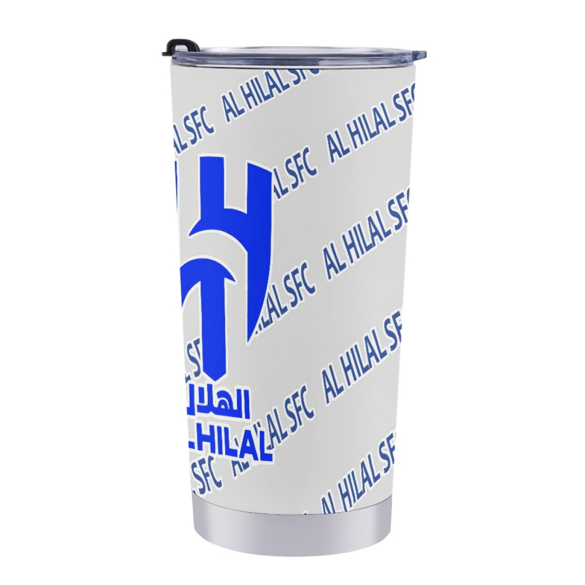 AL Hilal SFC Football Club Tumbler Bottle - Hilal Football Club Medley Monogram Wordmark