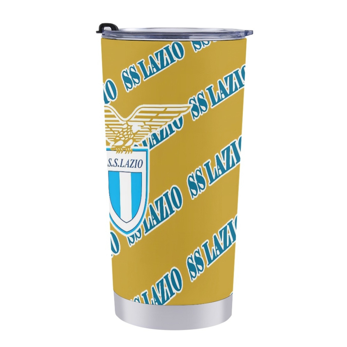 SS Lazio Football Club Tumbler Bottle - Lazio Football Club Medley Monogram Wordmark