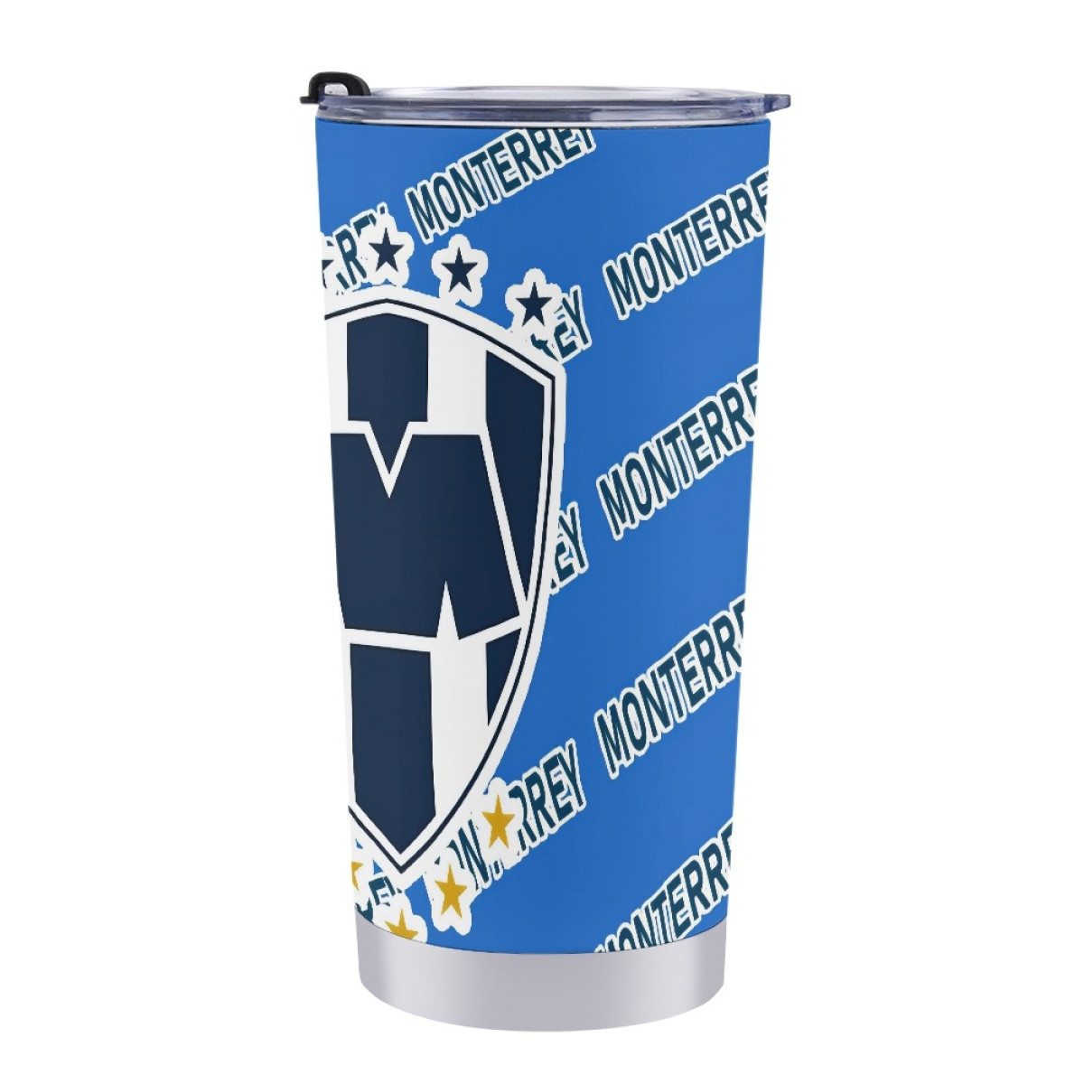 CF Monterrey Tumbler Bottle - Monterrey Football Club Medley Monogram Wordmark