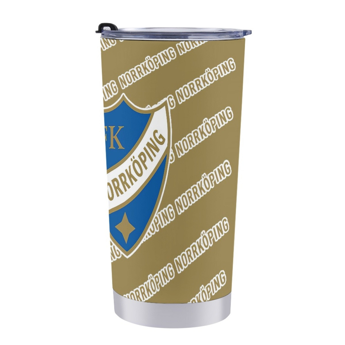 IFK Norrkoping Tumbler Bottle - Norrkoping Football Club Medley Monogram Wordmark