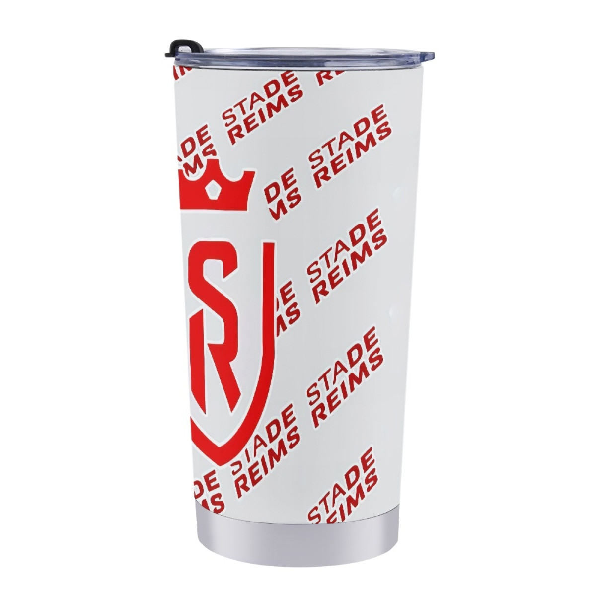 Stade de Reims Football Club Tumbler Bottle - Reims Football Club Medley Monogram Wordmark