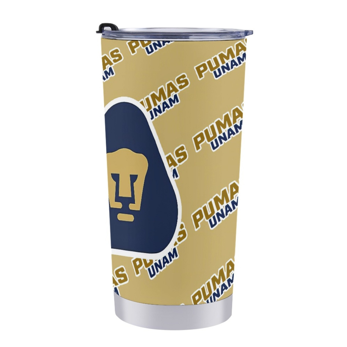 Pumas Unam Tumbler Bottle - Unam Football Club Medley Monogram Wordmark