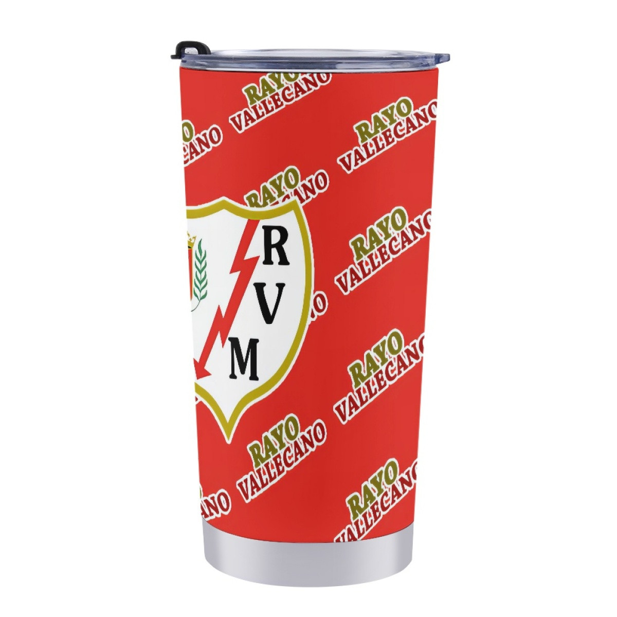 Rayo Vallecano Tumbler Bottle - Vallecano Football Club Medley Monogram Wordmark