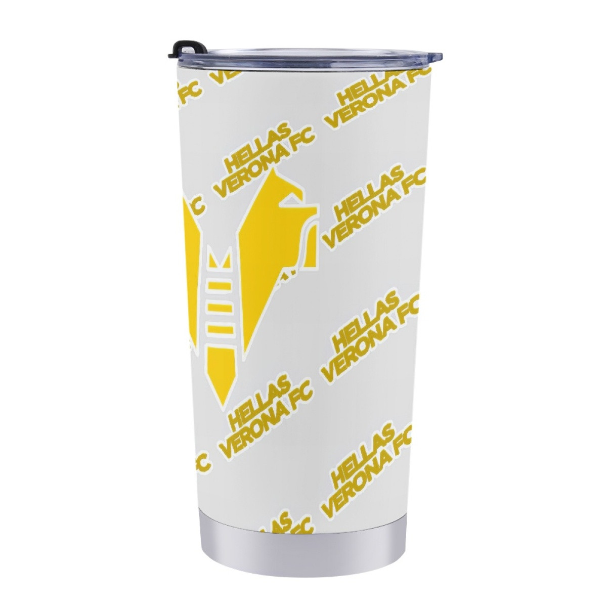 Hellas Verona FC Football Club Tumbler Bottle - Verona Football Club Medley Monogram Wordmark