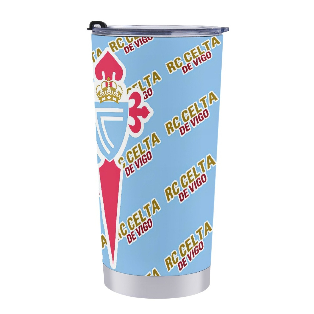 RC Celta DE Vigo Tumbler Bottle - Vigo Football Club Medley Monogram Wordmark