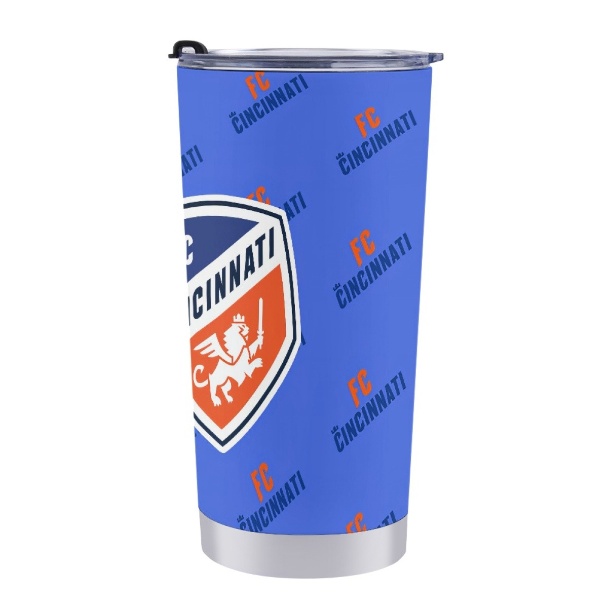 MLS FC Cincinnati Tumbler Bottle - Cincinnati Football Club Medley Monogram Wordmark