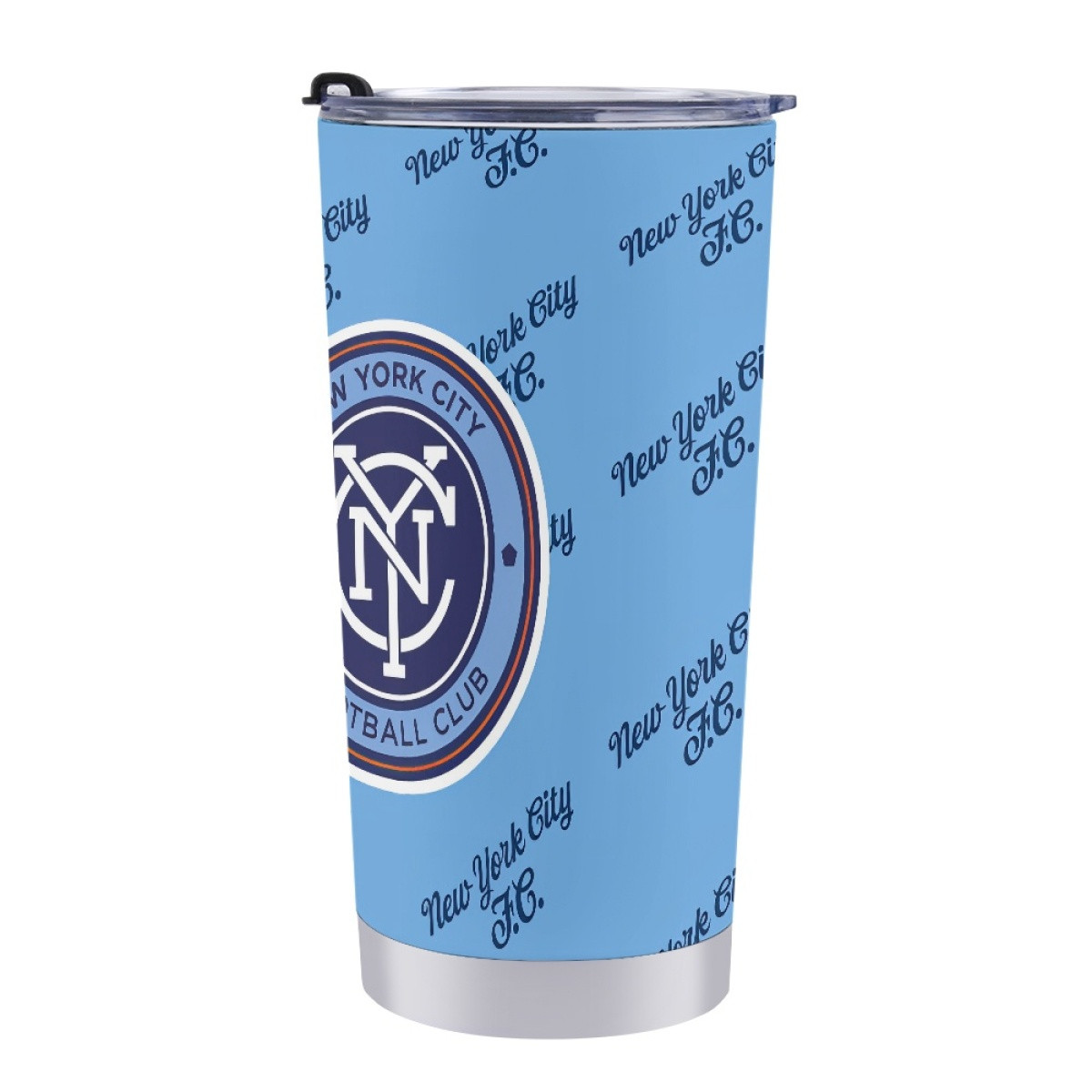 MLS New York City FC Tumbler Bottle - New York City Football Club Medley Monogram Wordmark