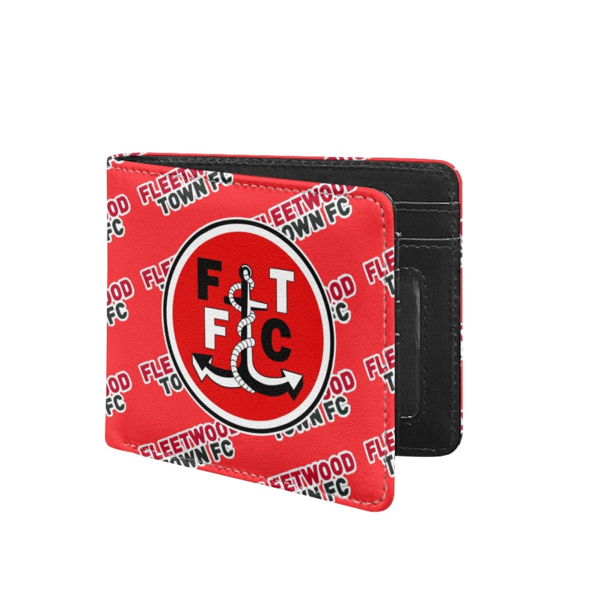 Fleetwood Town FC Bifold Wallet - Fleetwood Football Club Medley Monogram Wordmark