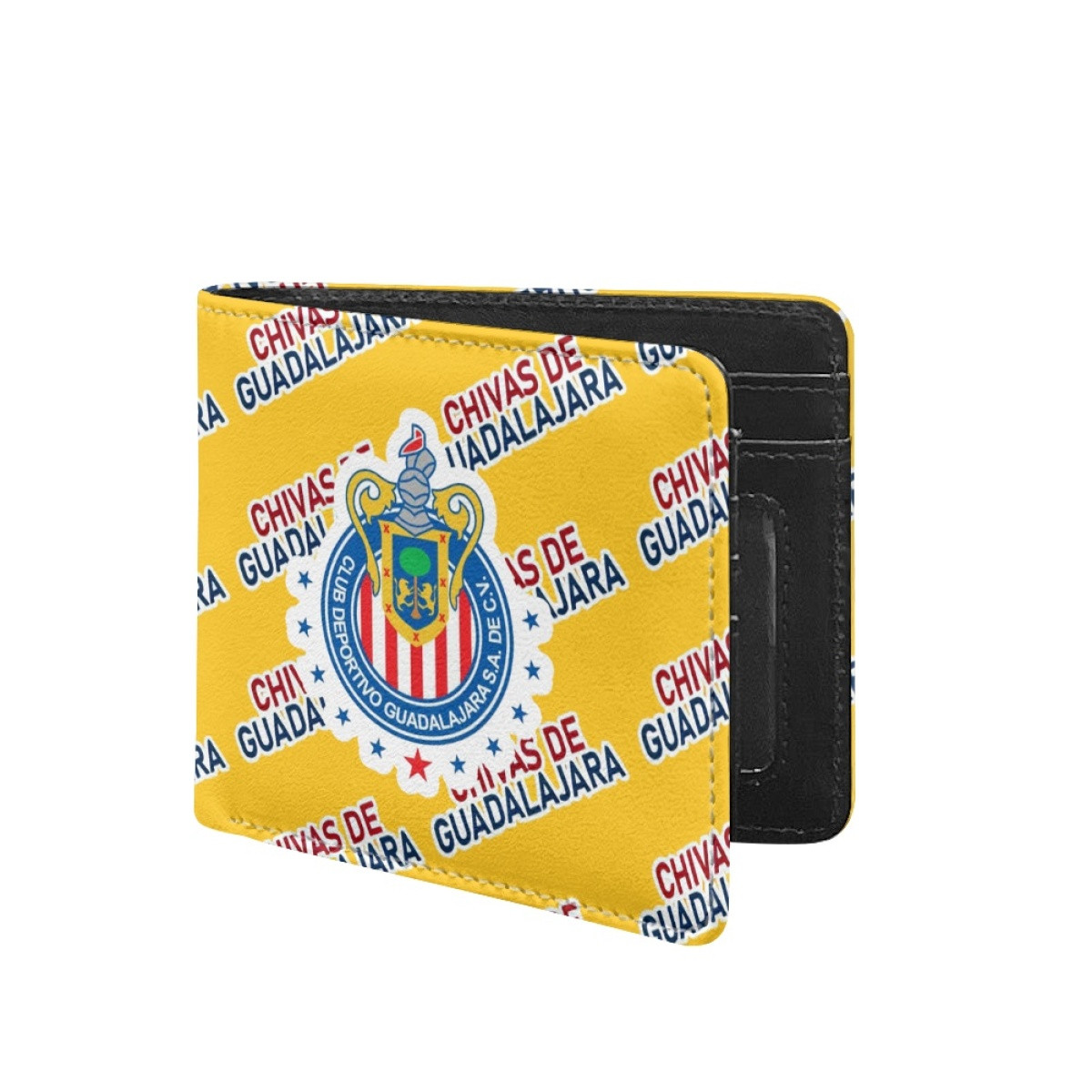 Chivas De Guadalajara Bifold Wallet - Guadalajara Football Club Medley Monogram Wordmark